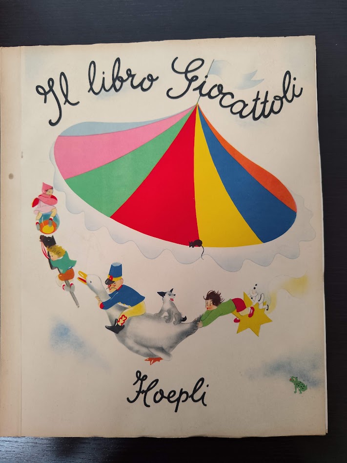 Il libro giocattoli Hoepli 1945